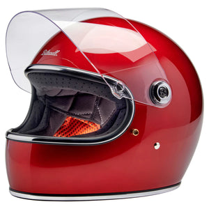 BILTWELL GRINGO S ECE R22.06 HELMET - METALLIC CHERRY RED