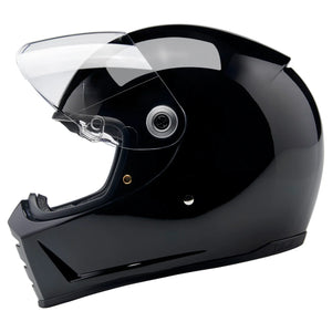 LANE SPLITTER HELMET GLOSS BLACK ECE 22.06