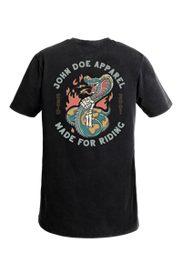 T-SHIRT SNAKE II BLACK