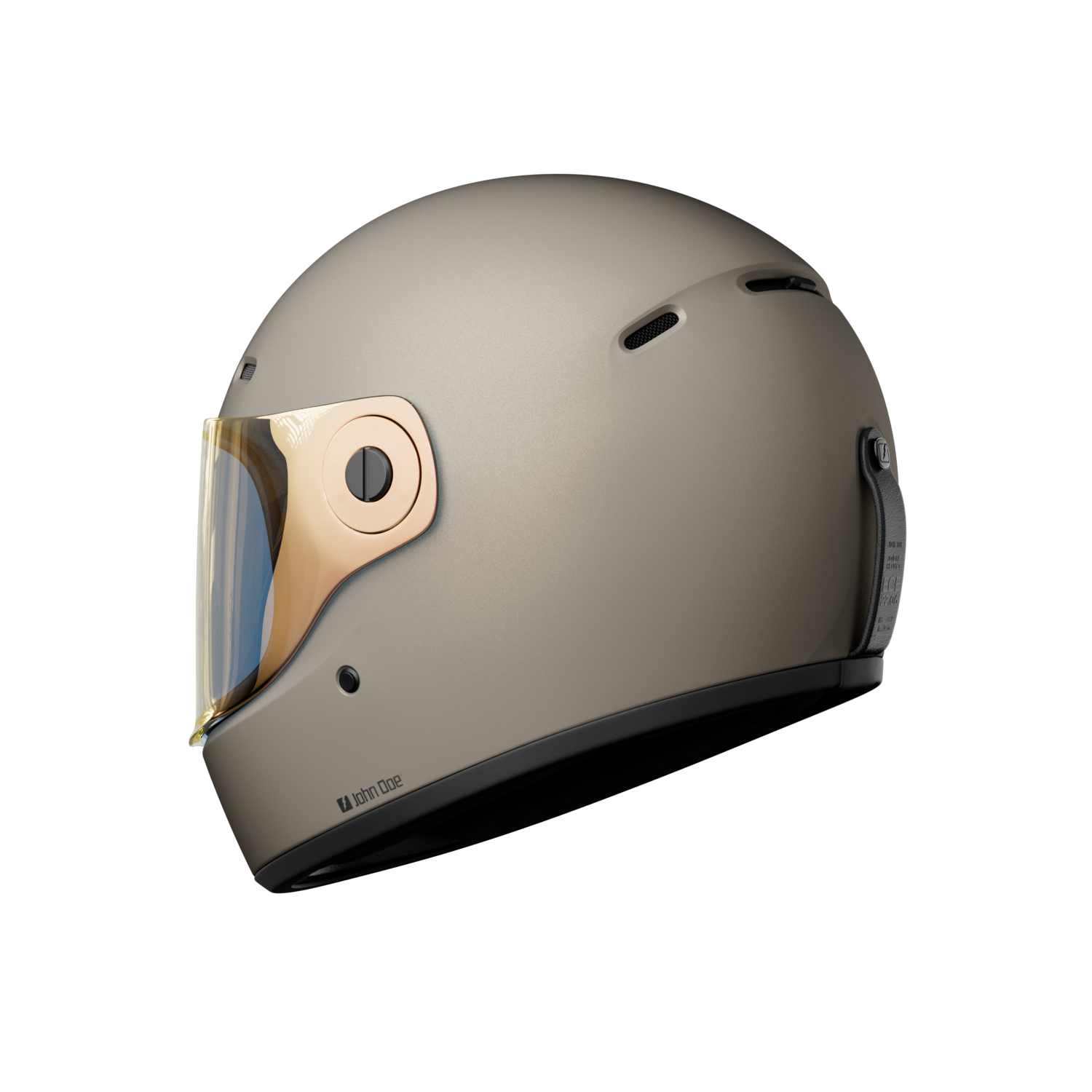 JD/ONE Helmet Frozen Titanium – underground custom cycles store