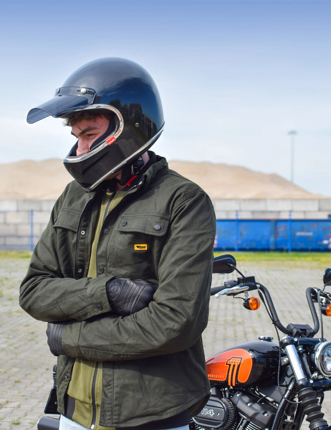 CHRIS OVERSHIRT OLIVE GREEN