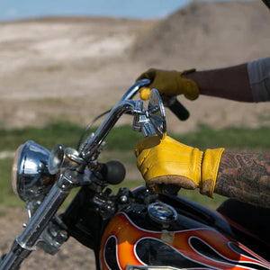 Work Gloves - Gold/Suede