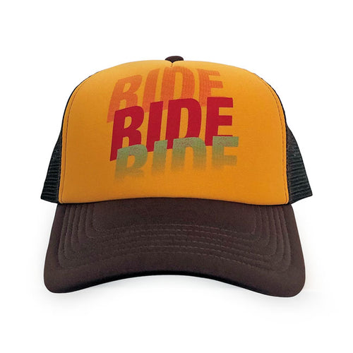 ROEG TRUCKER CAP RIDE BROWN