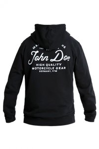HOODIE JD LETTERING BLACK