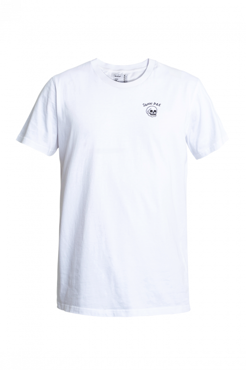 T-SHIRT LIVE FAST SKULL WHITE